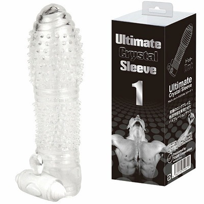 アルティメット クリスタル スリーブ (1)(男性補助グッズ)